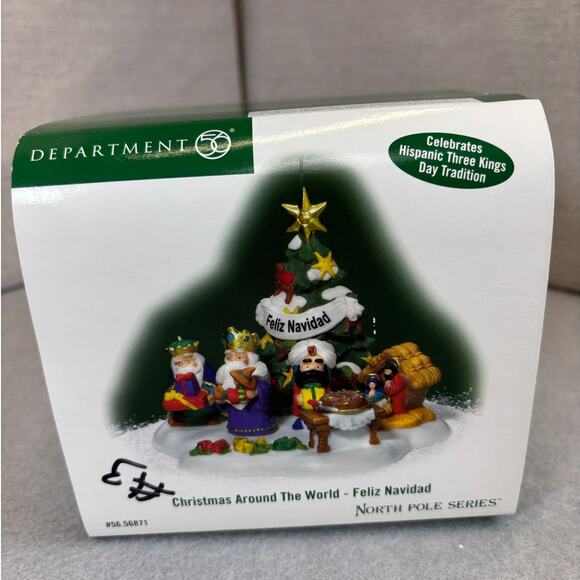 Department 56 North Pole Series Christmas Around The World Feliz Navidad #56871 - Picture 7 of 7